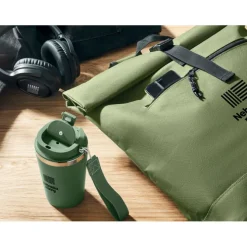 Plecak rolltop poliester 600D / Zieleń Wojskowa MO2170-49