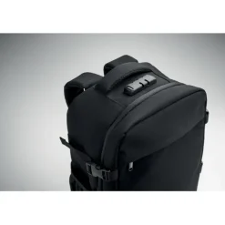 Plecak RPET 20L 15" z zamkiem / Czarny MO3137-03