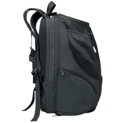 Plecak sportowy 600D RPET / Czarny MO6325-03