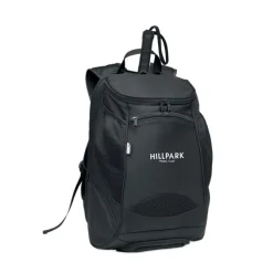Plecak sportowy 600D RPET / Czarny MO6325-03