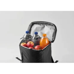 Plecak termiczny z 600D RPET / Czarny MO2971-03