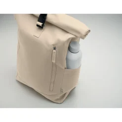 Plecak typu rolltop 390 gr/m² / Bezowy MO2552-13