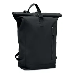 Plecak typu rolltop 390 gr/m² / Czarny MO2552-03