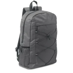 Plecak z poliestru 600D RPET / Kamienny Szary MO2491-15
