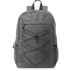 Plecak z poliestru 600D RPET / Kamienny Szary MO2491-15