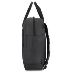 Plecak z powłoką PU, wykonany z materiału R-PET 600D, 27,5 x 12 x 37,5 cm, 12 l / Czarny LT95362-N0002