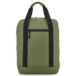 Plecak z powłoką PU, wykonany z materiału R-PET 600D, 27,5 x 12 x 37,5 cm, 12 l / Szary LT95362-N0061