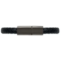 Pleciona bransoletka z USB-C / Czarny MO2646-03