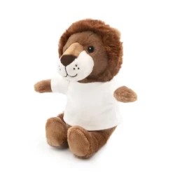 Pluszowy lew RPET | Chase / Brązowy HE790-16