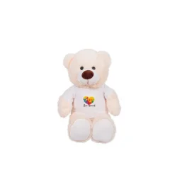 Pluszowy miś | Bernie Honey / Biały HE332-02