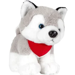 Pluszowy pies husky | Trooper / Szary HE692-19