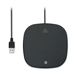 Podgrzewacz do kubka z ABS / Czarny MO2066-03