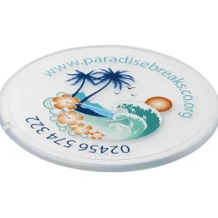Podkładka okrągła Renzo wykonana z tworzywa sztucznego / Przezroczysty bezbarwny 21051500