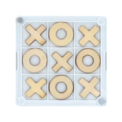Podkładka pod kubek Tic-Tac-Toe / Biały LT93080-N0001