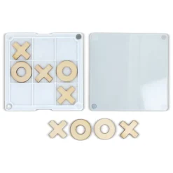 Podkładka pod kubek Tic-Tac-Toe / Biały LT93080-N0001