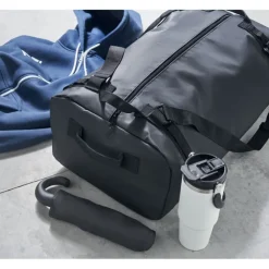 Podróżna torba tarpaulin / Czarny MO2579-03