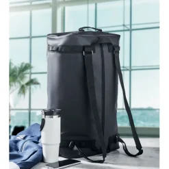 Podróżna torba tarpaulin / Czarny MO2579-03