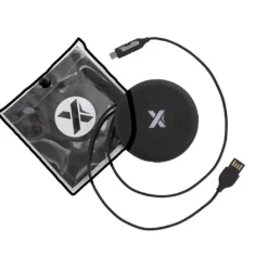 Podróżny podświetlany kabel SCX.design C18 / Czarny 2PX00490