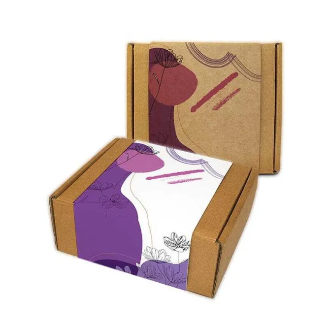 Podwójne roślinne etui / Naturalny TIP32
