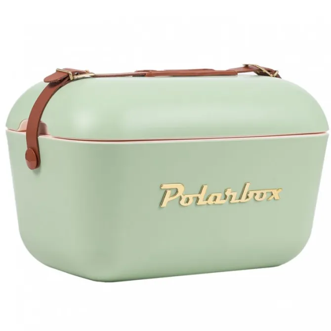 Polarbox lodówka 20L / Oliwkowa Zieleń – Złoty PBX209316