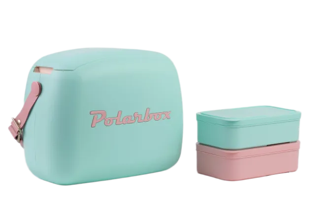 Polarbox lodówka 6L z 2 pojemnikami / Błękitny – Róż Baby Pop PBX69348
