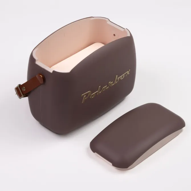 Polarbox lodówka 6L z 2 pojemnikami / Mauve (Fioletowy) – Złoty PBX69347