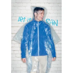 Poncho przeciwdeszczowe / Granatowy IT0972-04