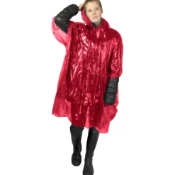 Poncho przeciwdeszczowe Ziva / Czerwony 10042902