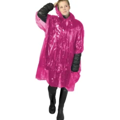 Poncho przeciwdeszczowe Ziva / Różowy 10042906