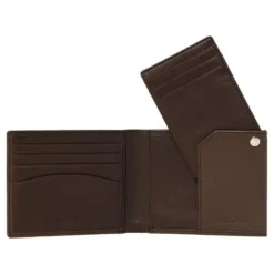 Portfel Button Black / Brązowy FLW326Y