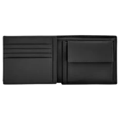 Portfel Double B Saffiano Grey / Czarny HLN526A