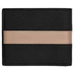 Portfel karty Delano Taupe & Black / Beżowy NLW406X