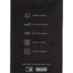 Portfel na dokumenty BrandCharger Wally / Grafitowy VB195-15