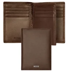 Portfel na karty Classic Smooth Brown / Brązowy HLF403Y
