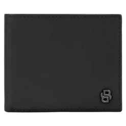 Portfel na karty Double B Saffiano Grey / Czarny HLY526A