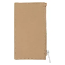 Portfel na karty z zamkiem Classic Grained Camel / Camel HLK518X