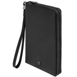 Portfel podróżny Double B Saffiano Grey / Czarny HLL526A