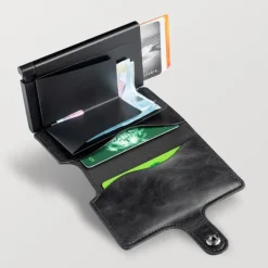 Portfel RFID / Sixwal / Brązowy IP42078037