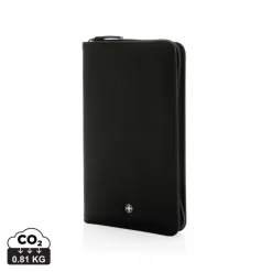 Portfel Swiss Peak Heritage RPU, ochrona RFID / Czarny P820.341