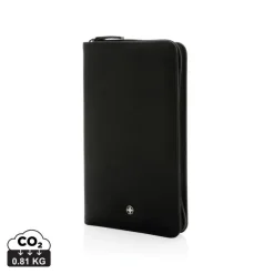 Portfel Swiss Peak Heritage RPU, ochrona RFID / Czarny P820.341