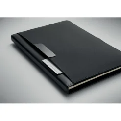 Portfolio A5 z notatnikiem / Czarny MO3211-03