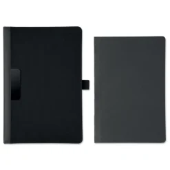 Portfolio A5 z notatnikiem / Czarny MO3211-03
