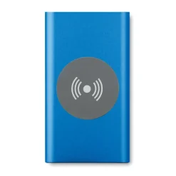 Powerbank bezprzewodowy / Niebieski MO9498-37