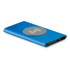 Powerbank bezprzewodowy / Niebieski MO9498-37