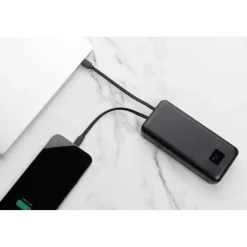 Power bank do laptopa 20000 mAh Gridley, RABS / Czarny P322.801