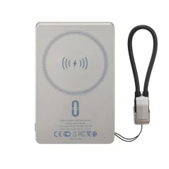 Power Bank Magsafe indukcyjny 15W VA2616 5000 mAh RIVACASE / Szary EG834707