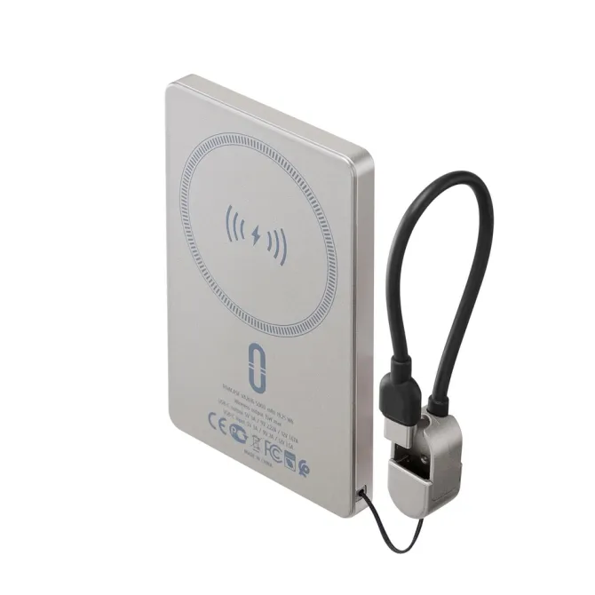 Power Bank Magsafe indukcyjny 15W VA2616 5000 mAh RIVACASE / Szary EG834707