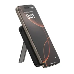 Power bank 10000 mAh, ładowarka bezprzewodowa Urban Vitamin Delano / Czarny P322.7201