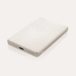 Power bank 5000 mAh, ładowarka bezprzewodowa 5W Orion / Srebrny P322.6002