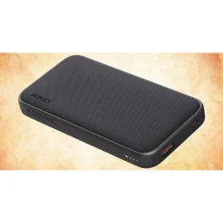 Power bank 10000 mAh Aukey / Czarny VAM13-03